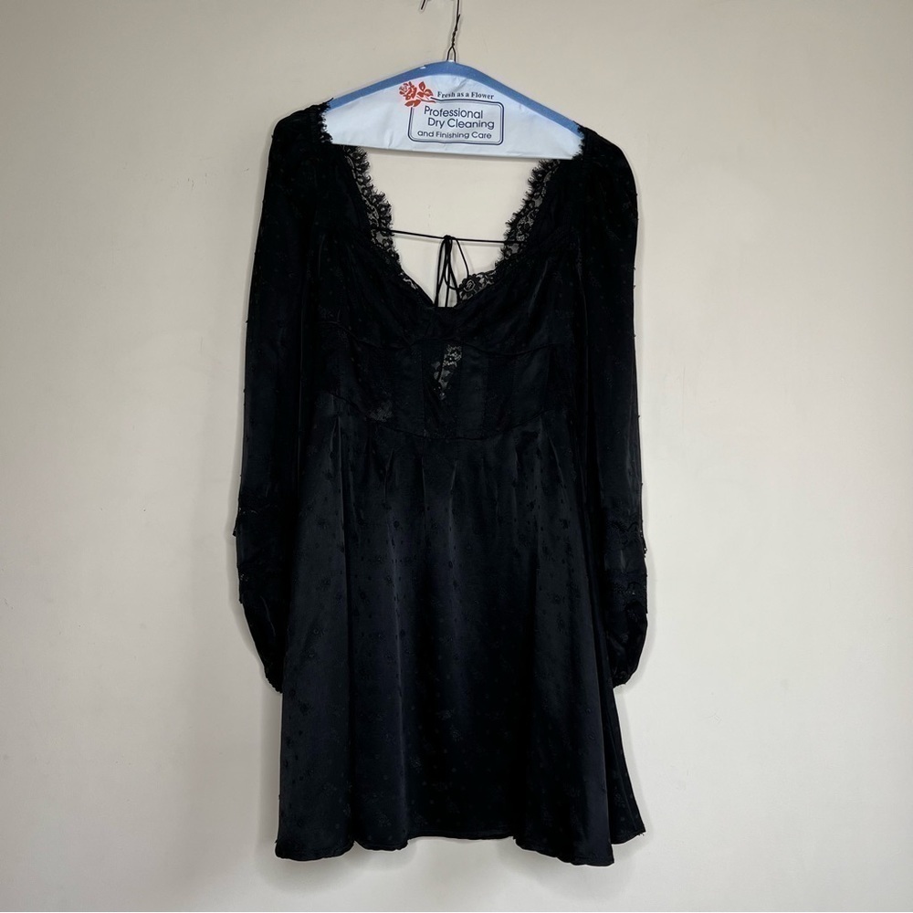 🍋 For Love and Lemons Natalie Dress in Black - Picture 5 of 16